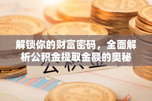 辉南解锁你的财富密码，全面解析公积金提取金额的奥秘