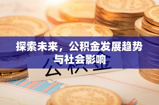 辉南探索未来，公积金发展趋势与社会影响